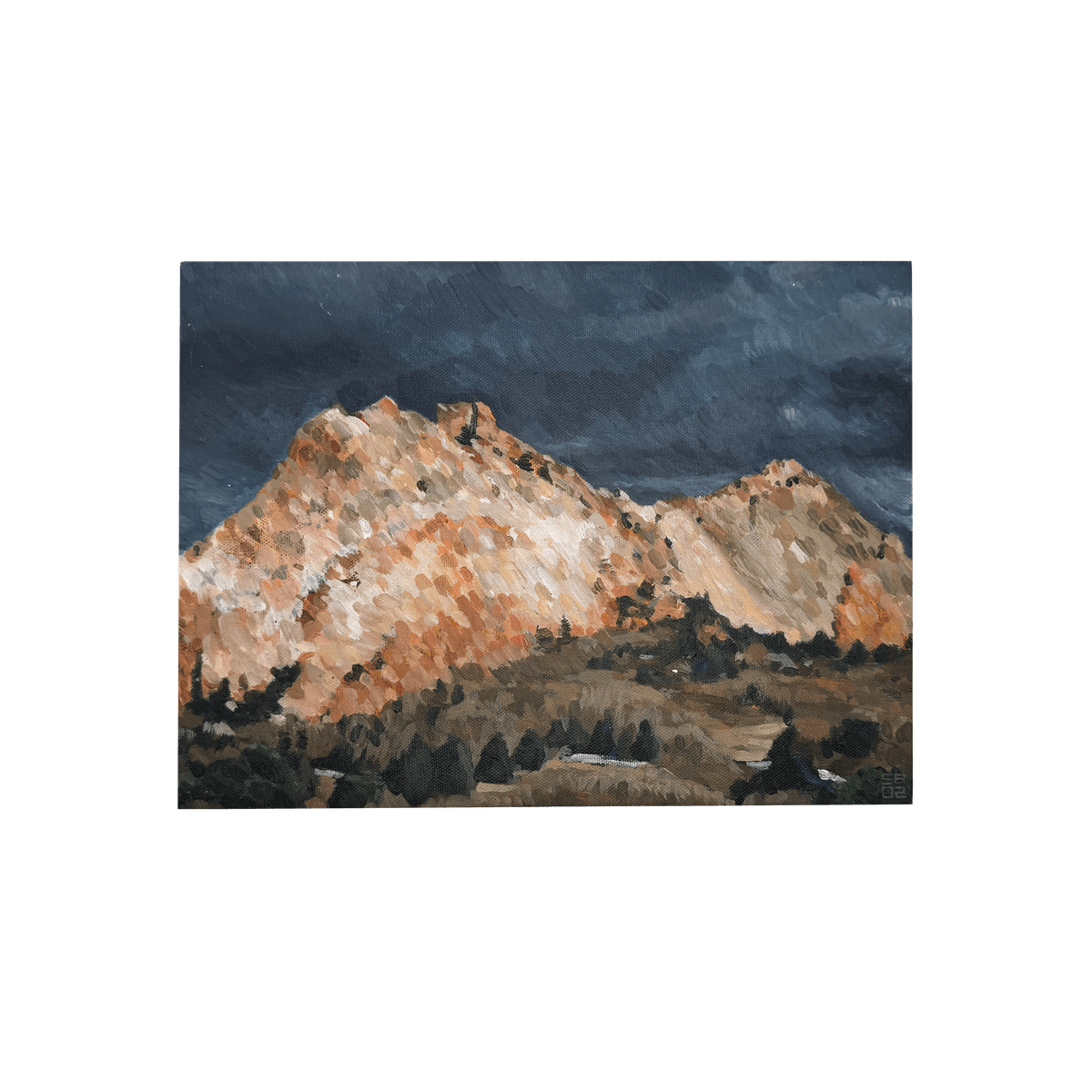 Colorado — Acrylic on canvas, Other collection by Shane Bouchard