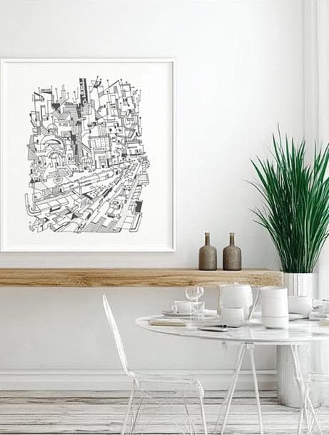 Cubist Contours
